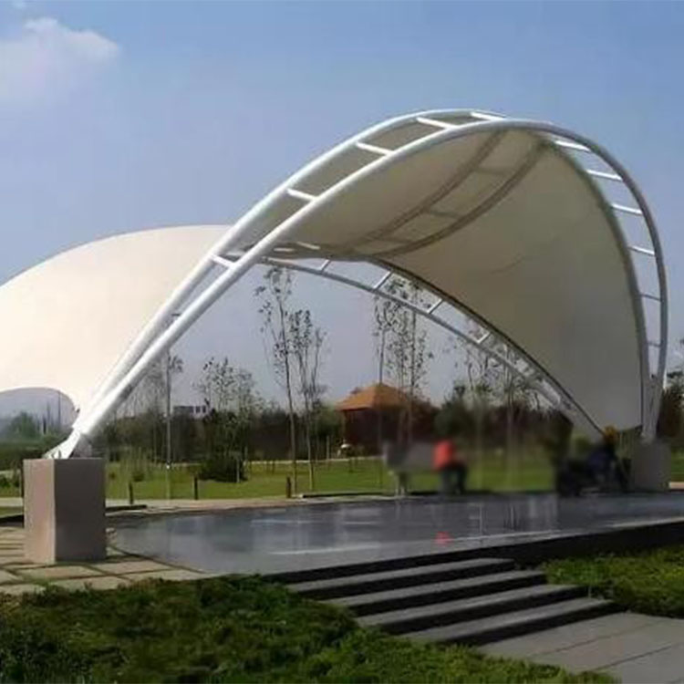 周宁县膜结构景观棚